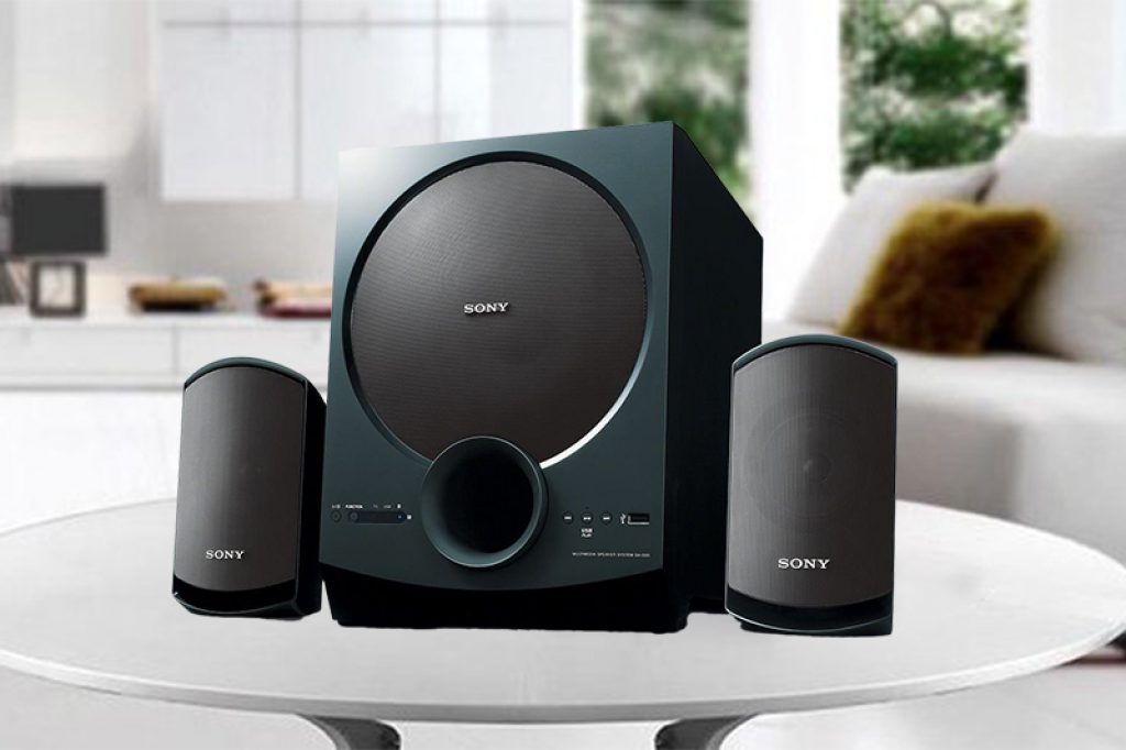 Sony SA-D20 C E12 2.1 Channel Multimedia Speaker System with Bluetooth (Black)