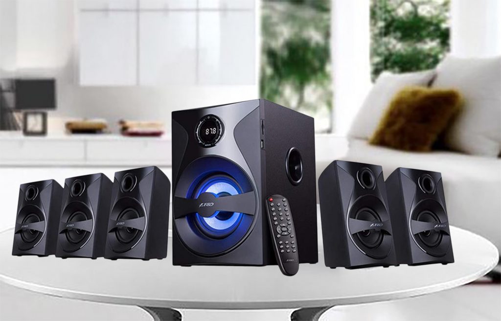 F&D F3800X 5.1 Channel Multimedia Bluetooth Speakers